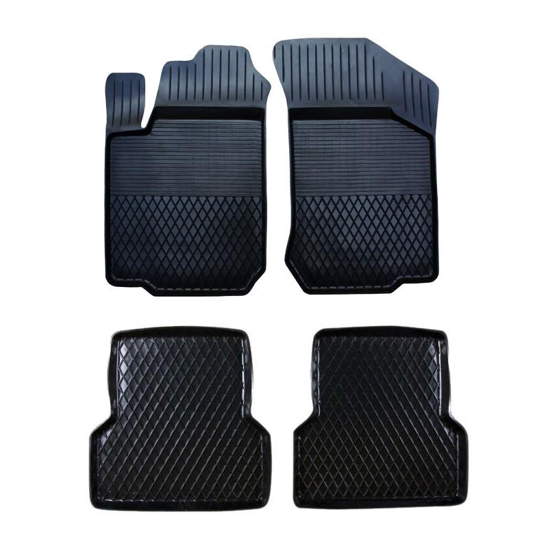 Резиновые коврики для Volkswagen Caddy 1995-2004 Mat-gum