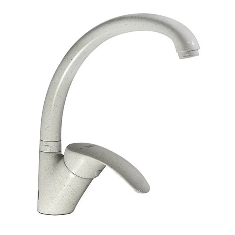 Смеситель для кухни Haiba Mars 011 из латуни Бежевый (HB0263) Смеситель для кухни Haiba Mars 011 из латуни Бежевый (HB0263)