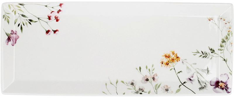 Блюда фарфоровые Весенняя История 35х14 см 6 шт. (BD-K101)