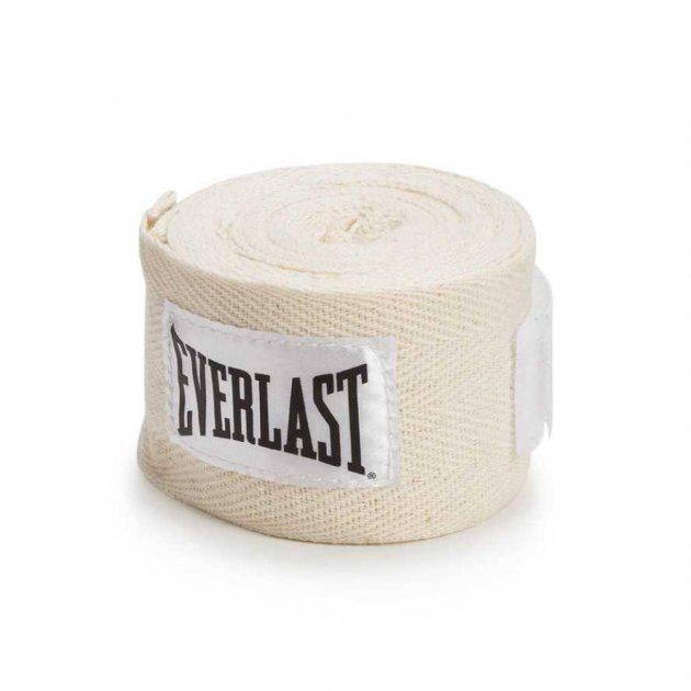 Бинты Everlast CLASSIC HAND WRAPS 120 X2 Unisex 120 304,8 см Белый (3616425550739) - фото 1