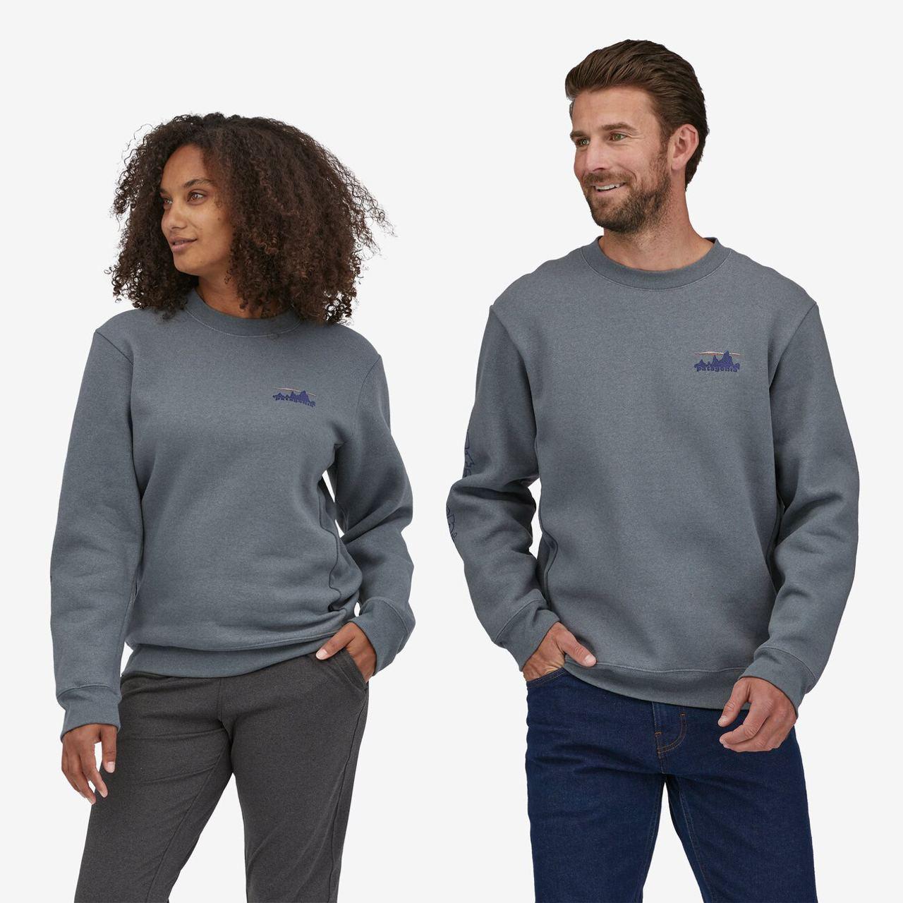 Світшот чоловічий Patagonia 73 Skyline Uprisal Crew Sweatshirt Plume S Grey (PLGY39656-S) - фото 6