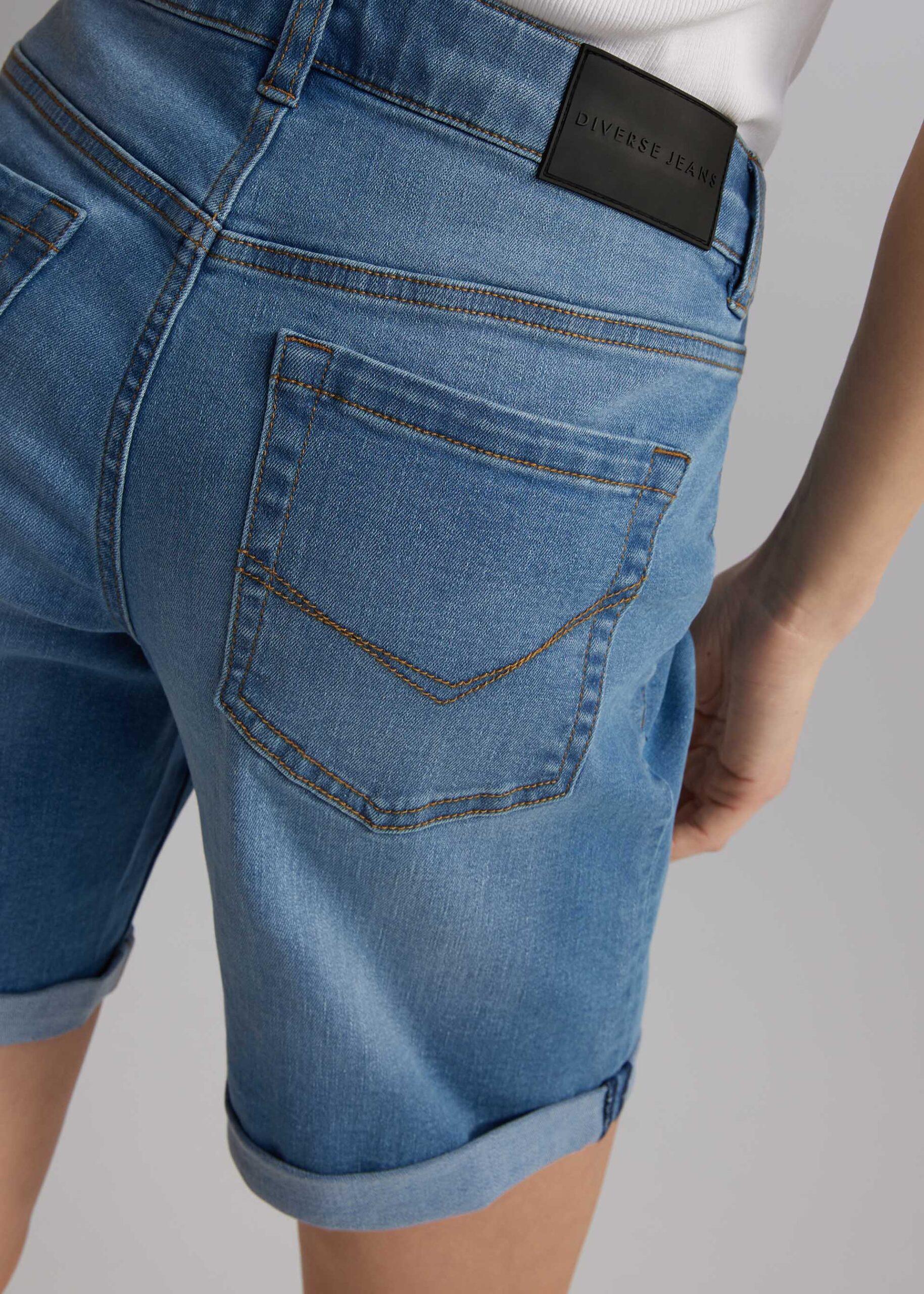 Шорти жіночі Diverse BOMNA джинсові M Світло-блакитний (5905384114556) - фото 3 Шорти жіночі Diverse BOMNA джинсові M Світло-блакитний (5905384114556) - фото 3