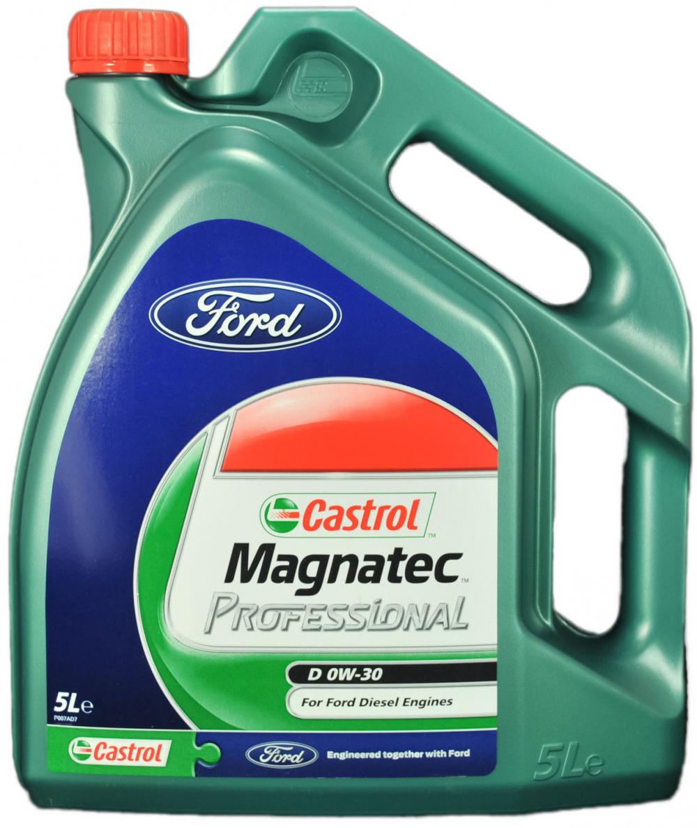 Моторное масло Castrol Magnatec Professional D 0W-30 Ford 5 л (197)