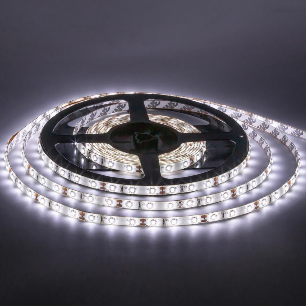 Светодиодная лента MTK 600NW3528-12 12V SMD2835 120LED/м IP20 9,6W/м 5 м Белый нейтральный (1012087)