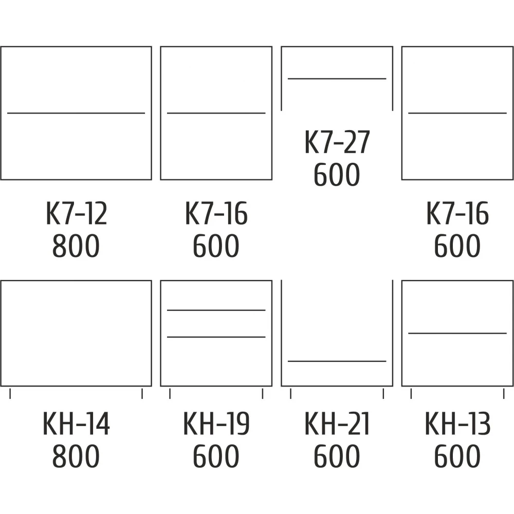 Кухня прямая Оливия 260 см Белый (S-80-006-208) - фото 2