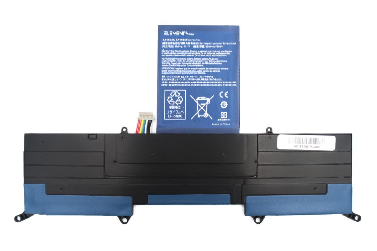 Акумулятор для ноутбука Acer Aspire S3-3S1P-3280 (00000006819)