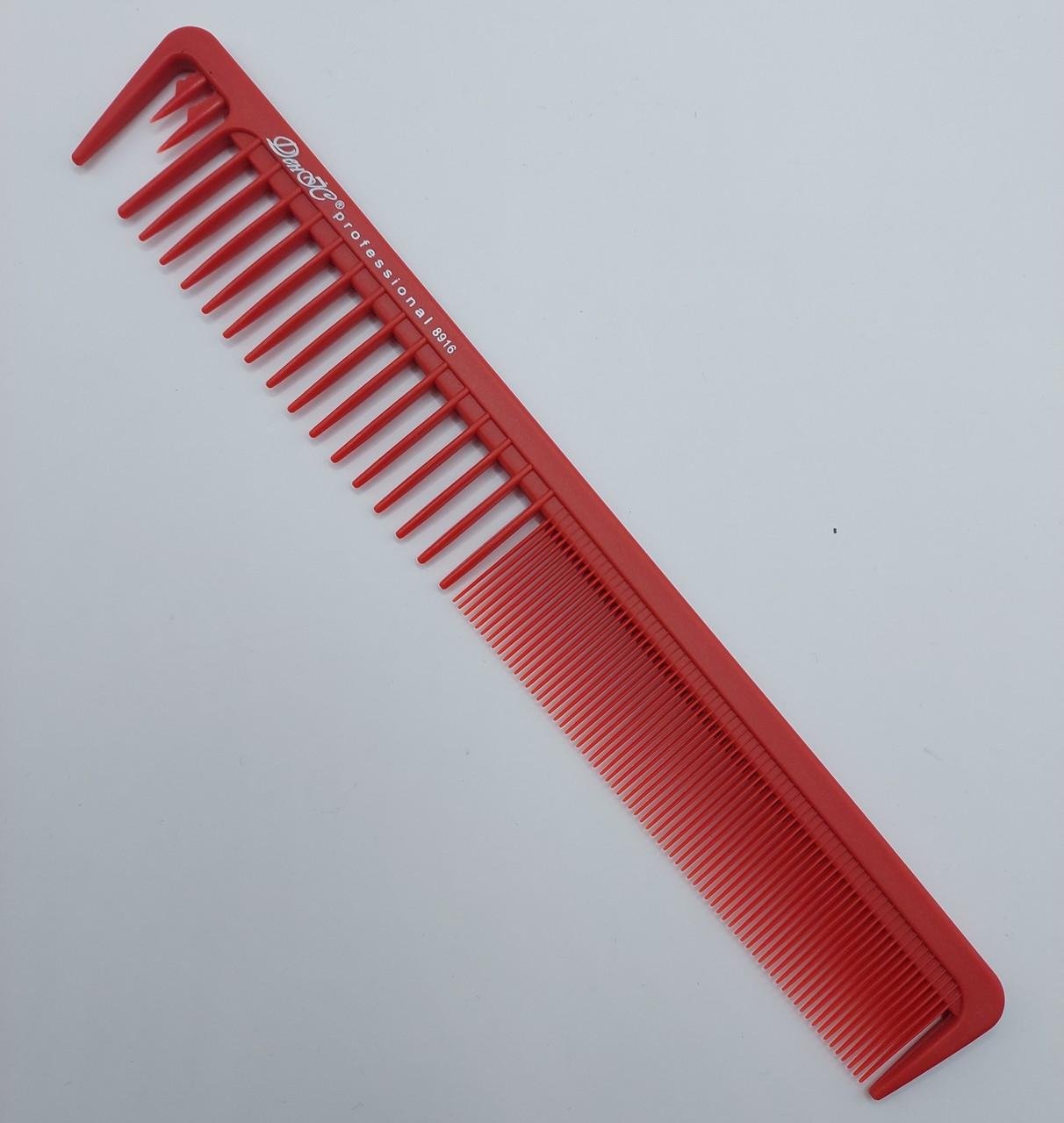 Гребінець карбон ДенІС professional 8916 Red (1453070593) - фото 6