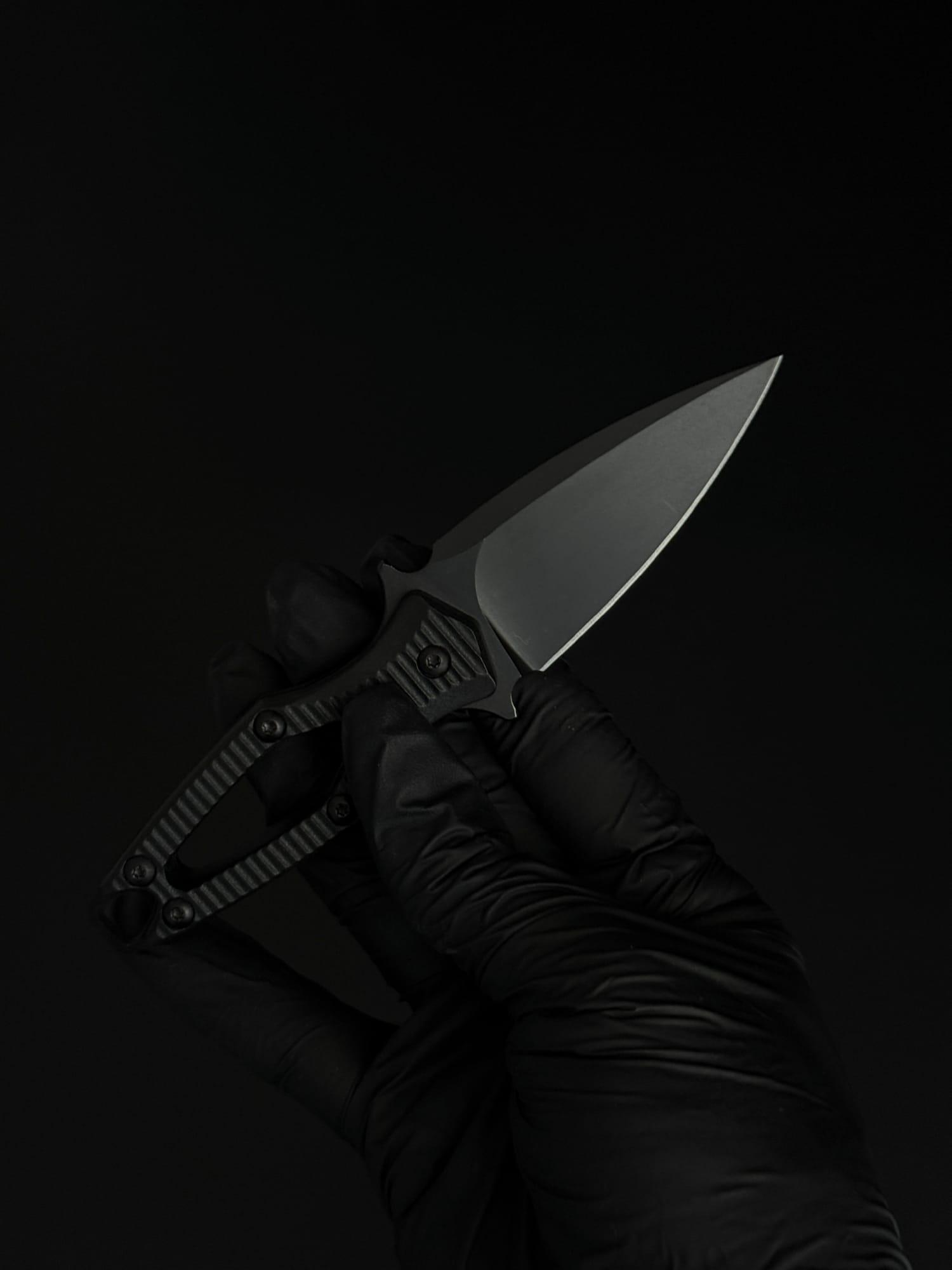 Нож походный карманный Gorillas BBQ 5067 KN1077 Черный - фото 6 Нож походный карманный Gorillas BBQ 5067 KN1077 Черный - фото 6