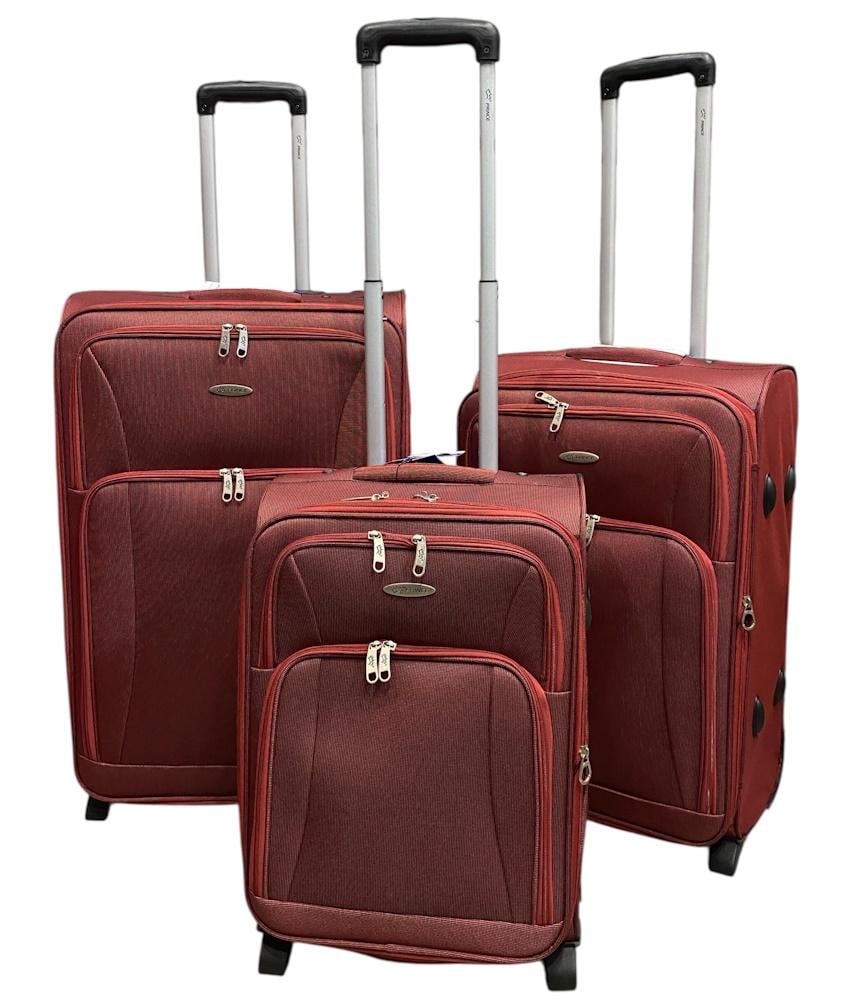 Комплект чемоданов Prince 6745 Красный (31706580)