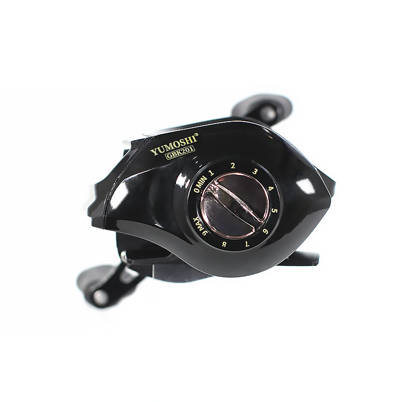 Катушка мультипликаторная рыболовная Yumoshi GBK 200 Right Black/Brown - фото 4 Катушка мультипликаторная рыболовная Yumoshi GBK 200 Right Black/Brown - фото 4