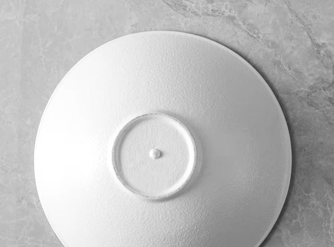 Набір керамічних тарілок Онікс 23 см 6 шт. Білий (40315) - фото 5 Набір керамічних тарілок Онікс 23 см 6 шт. Білий (40315) - фото 5