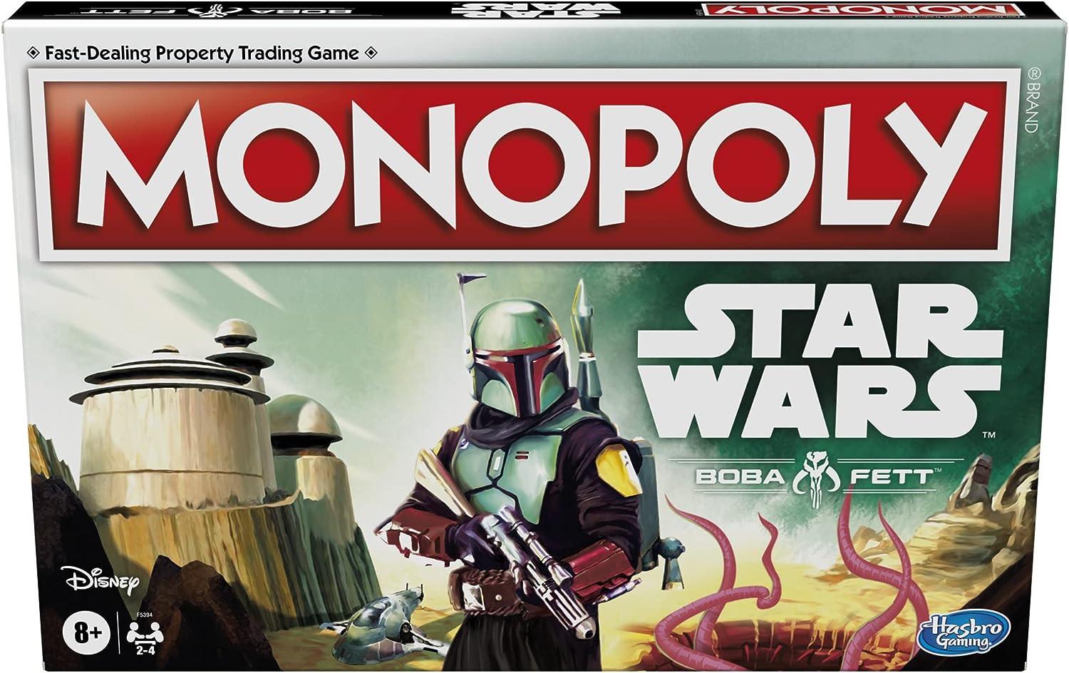 Настольная игра Hasbro Monopoly Star Wars Boba Fett (TG06)