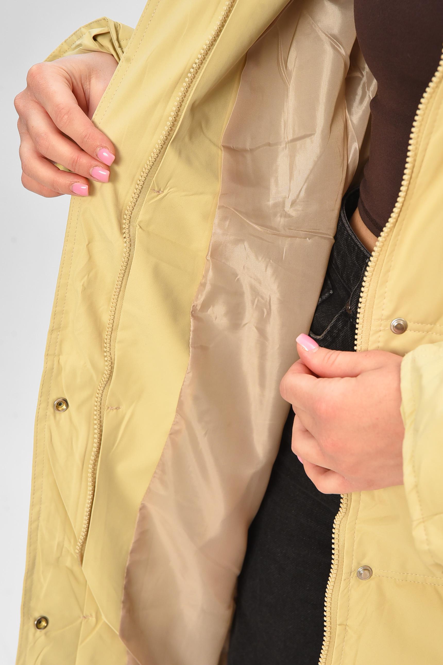 Куртка жіноча демісезонна L Бежевий (207171) - фото 4 Куртка жіноча демісезонна L Бежевий (207171) - фото 4