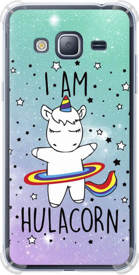 Чехол на Samsung Galaxy J3 Duos (2016) J320H I'm hulacorn (3976sp-265-42517)