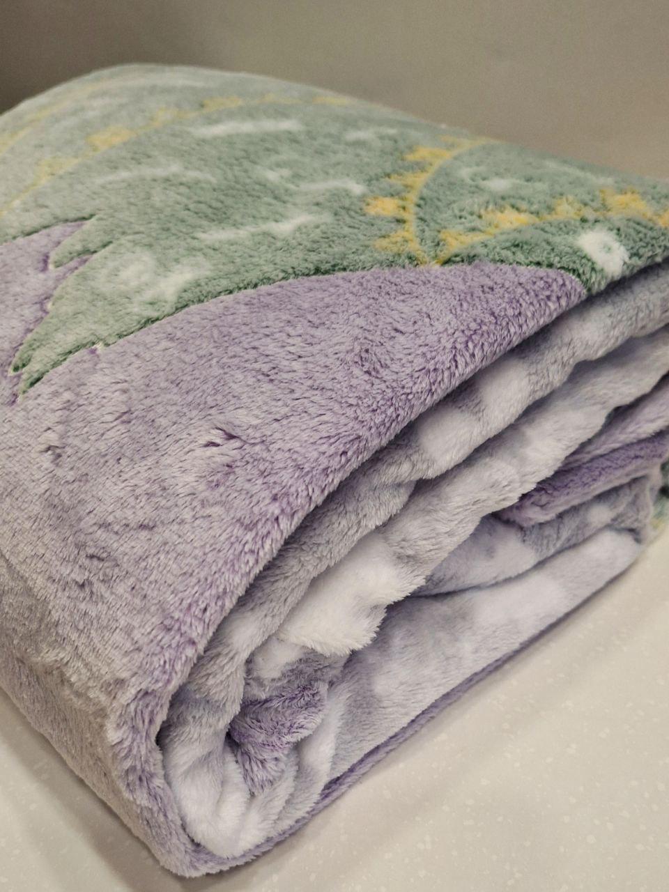 Плед новорічний флісовий Malloory Home Merry Christmas полуторний 150x200 см (1487) - фото 4