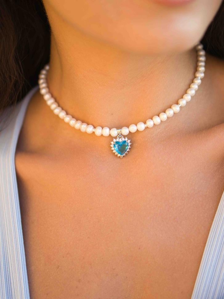 Кольє з перлин Серце океану (5528) Кольє з перлин Серце океану (5528)