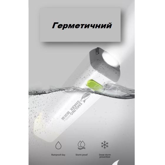 Ліхтарик акумуляторний LED SHARK 125 POWER BANK Wh IP44 Білий - фото 4