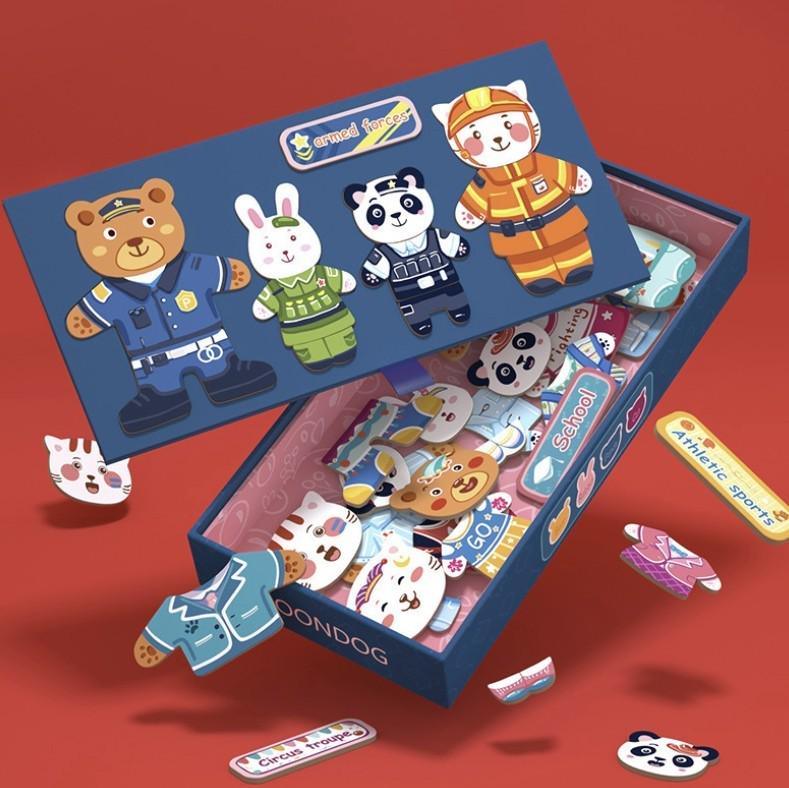 Развивающая доска игра Moondog магнитная с животными - фото 3 Развивающая доска игра Moondog магнитная с животными - фото 3