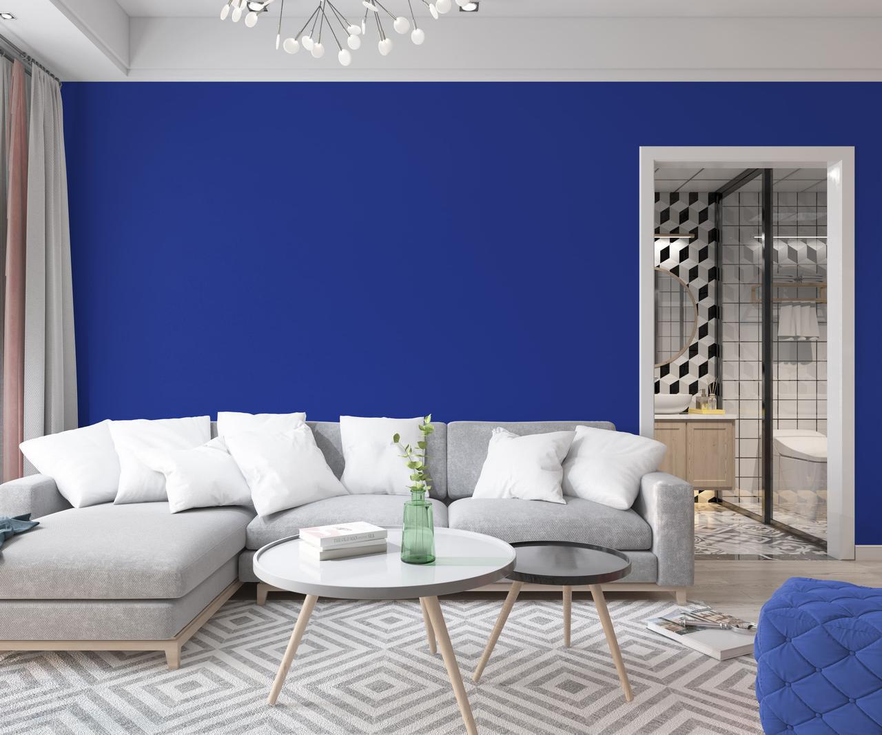 Фарба інтер'єрна латексна Skyline 5 л 2565-R80B C Кобальт (2487185954) - фото 3