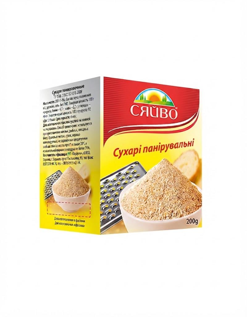 Сухари панировочные Сияние 200 г Белый (1276781030)