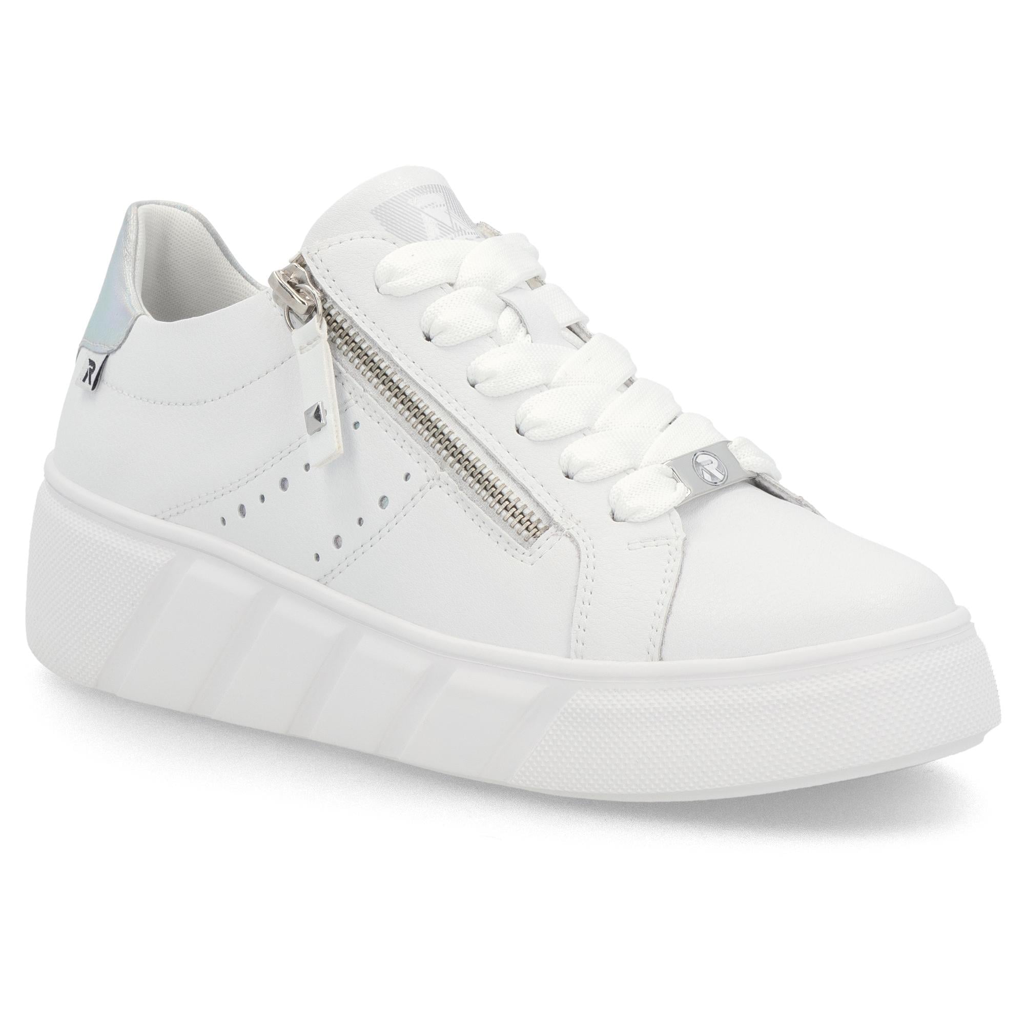 Кеды женские осенние RIEKER р. 40 Белый (035599-40)