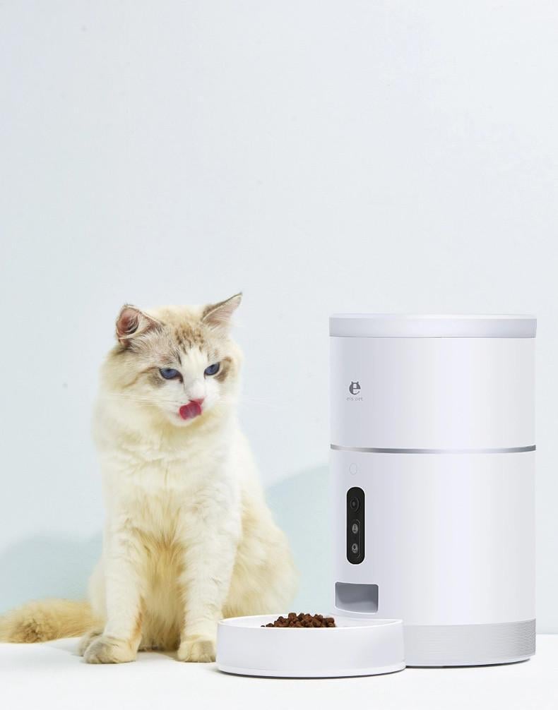 Кормушка автоматическая для кошек и собак ELS PET 4 л c Wi-Fi Белый (1345841925) - фото 5 Кормушка автоматическая для кошек и собак ELS PET 4 л c Wi-Fi Белый (1345841925) - фото 5