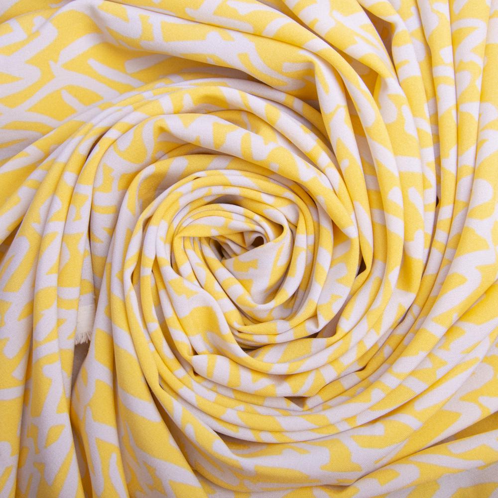 Тканина плательна Super Soft Влада жовта
