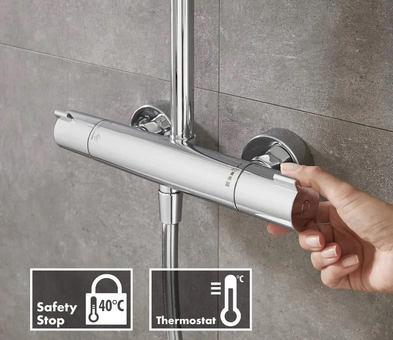 Душова система Hansgrohe Crometta S 240 1jet Showerpipe (27267000) - фото 5