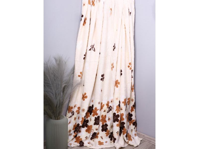 Плед Цукерка 140404 двоспальний Світло-бежевий (DR009364) - фото 1 Плед Цукерка 140404 двоспальний Світло-бежевий (DR009364) - фото 1