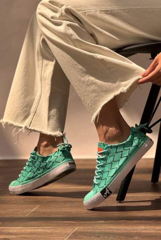 Кеди жіночі Jibukang р. 38 Бірюзовий (29471782) - фото 2