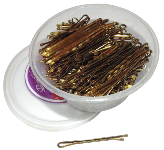 Невидимки для волос ДенІС professional 50 мм 200 шт. Золотой (1453069979)