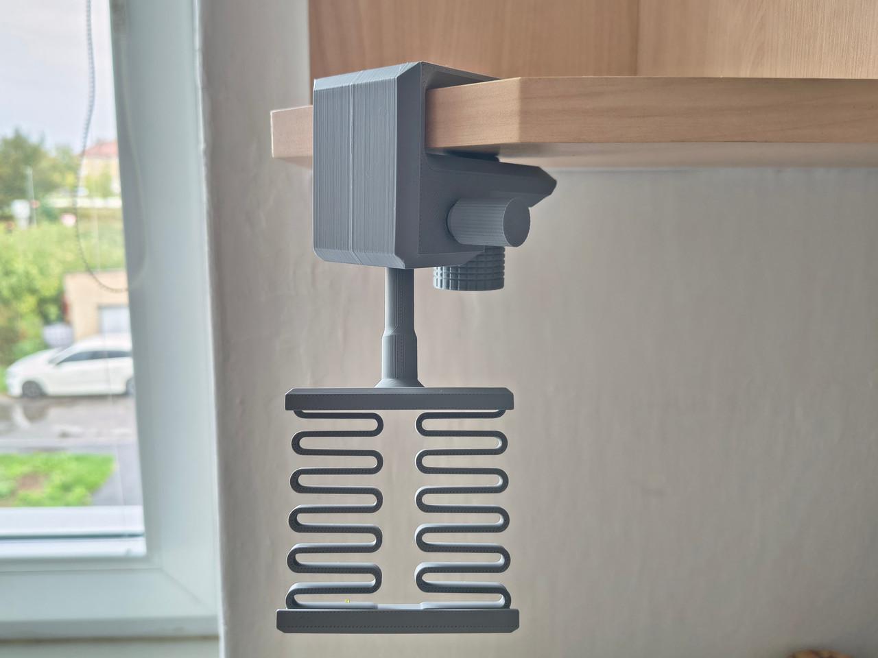 Держатель для телефона для шкафа поворотный 360° Ball Joint 360° Cabinet Mobile Holder Foldable 20 см