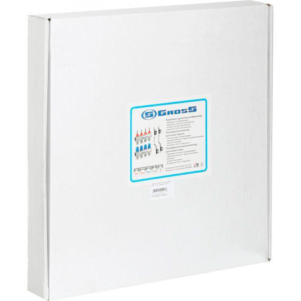 Колектор Gross з вимірювачем витрат та регуляторами та кріпленням 8504 1″х5 (000020667) - фото 3 Колектор Gross з вимірювачем витрат та регуляторами та кріпленням 8504 1″х5 (000020667) - фото 3