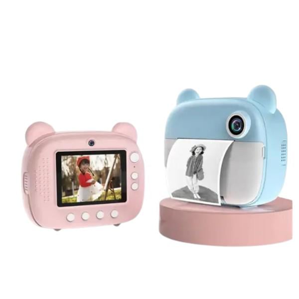 Фотоапарат дитячий з миттєвим друком Happy Day Рожевий - фото 2 Фотоапарат дитячий з миттєвим друком Happy Day Рожевий - фото 2
