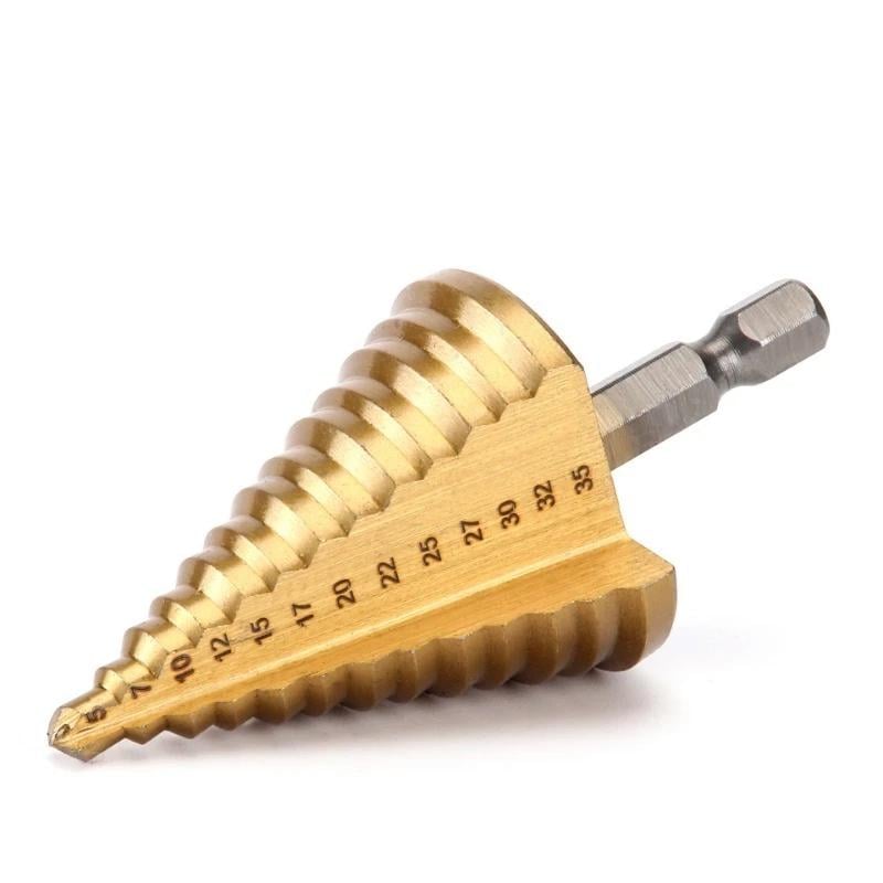 Сверло ступенчатое HSS 5,0-35,0 мм (45204)