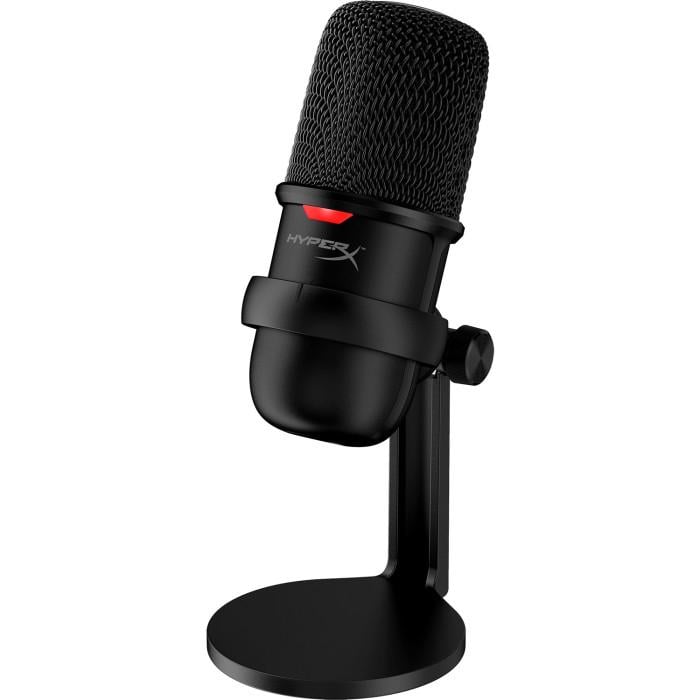 Микрофон проводной HyperX SoloCast USB-C конденсаторный 2 м 20000 Гц Black (4P5P8AA)