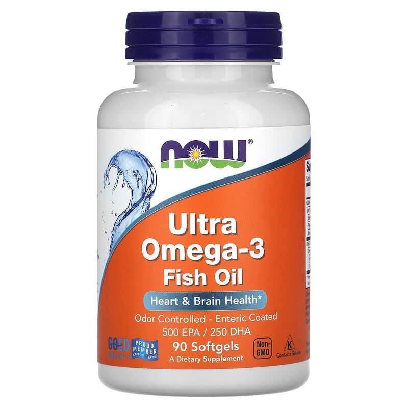 Омега-3 ультра Now Foods 500 EPA/250 DHA 90 капс. (1345613850)