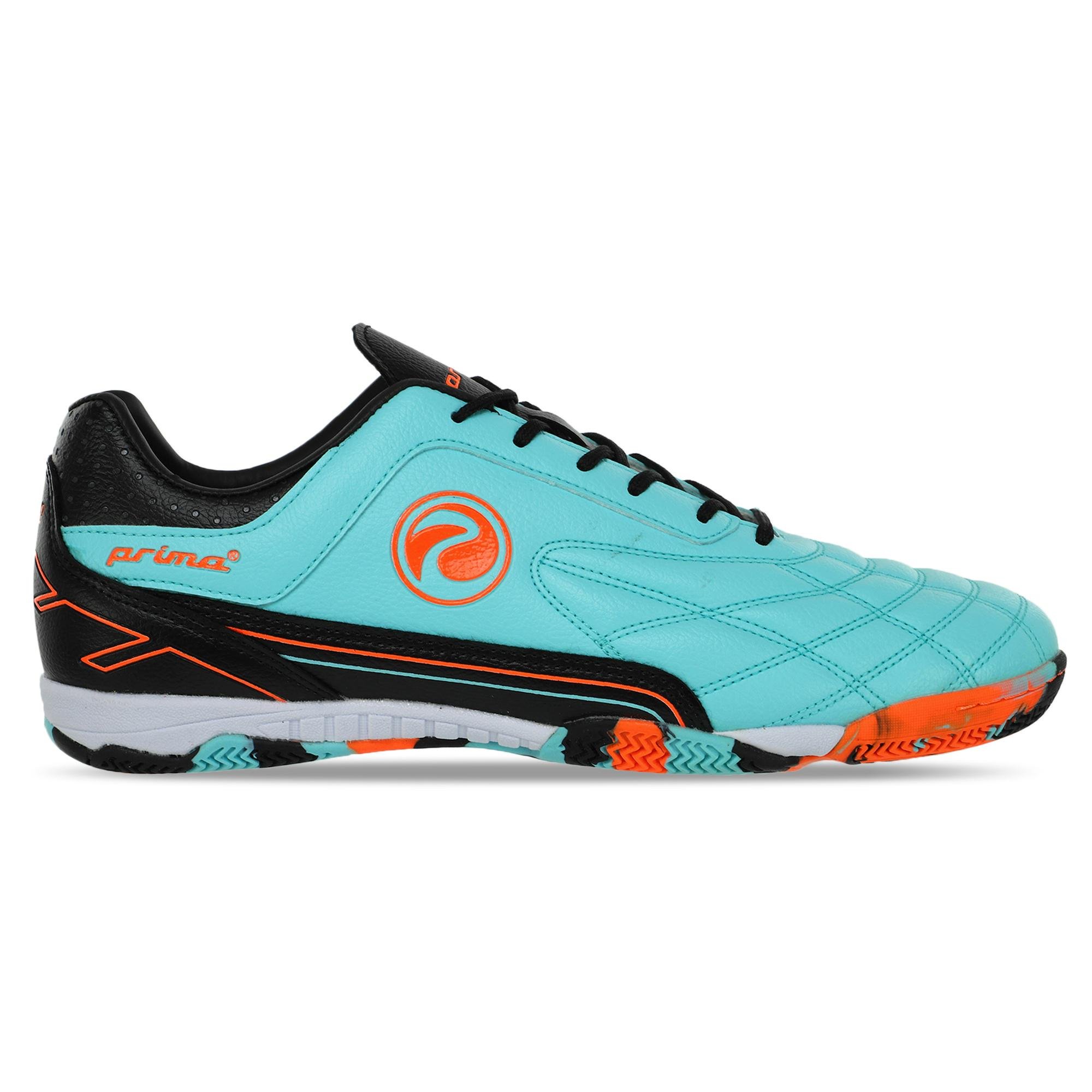 Обувь для футзала мужская PRIMA 210672-1 р. 45 Бирюзово-черный