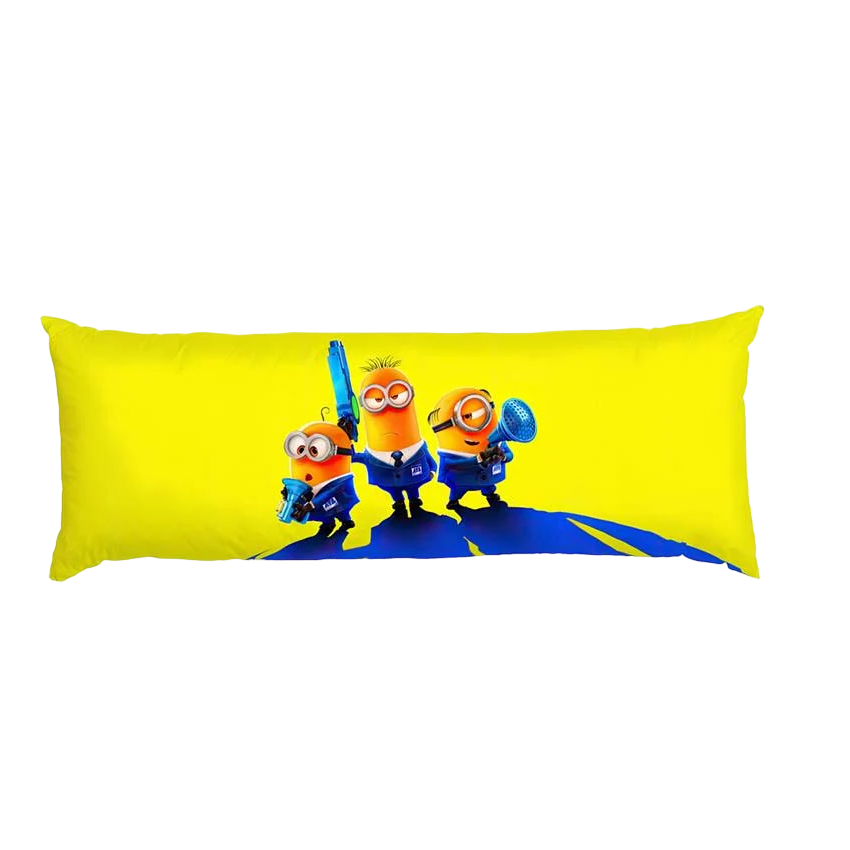 Подушка дакимакура Despicable me 4 Minions agents габардин 70х30 см (113842) Подушка дакимакура Despicable me 4 Minions agents габардин 70х30 см (113842)