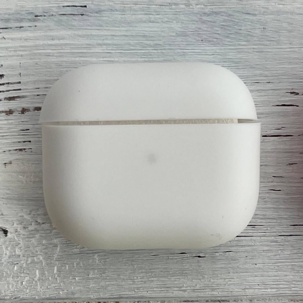 Силиконовый чехол для наушников AirPods 3 White