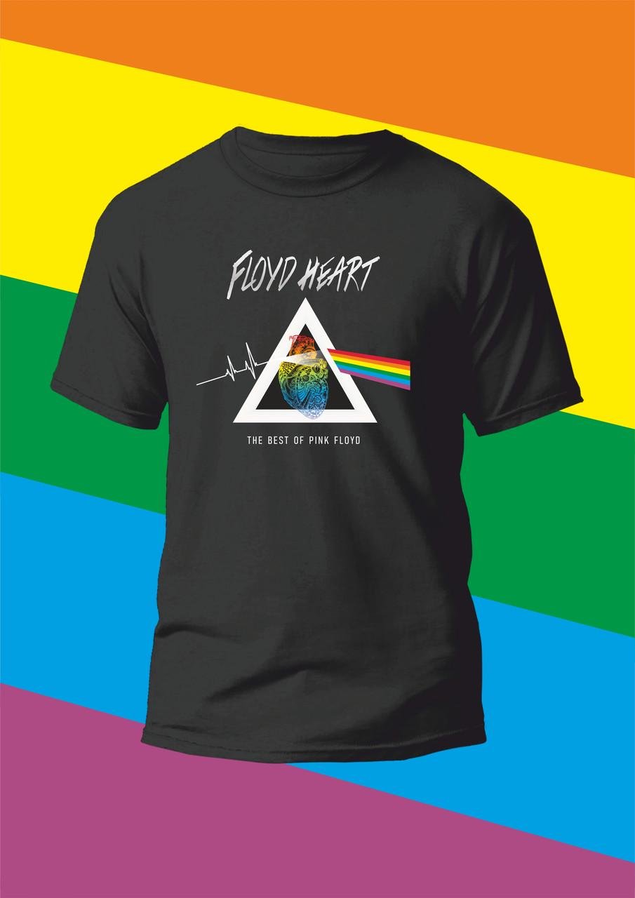 Футболка YOUstyle з логотипом легендарного рок-гурту Pink Floyd 1090 L Black (14410348) - фото 1