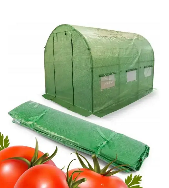 Парник VOLSO POLSKA VS 08320 армований з вікнами 24 м2 Зелений (31800097)