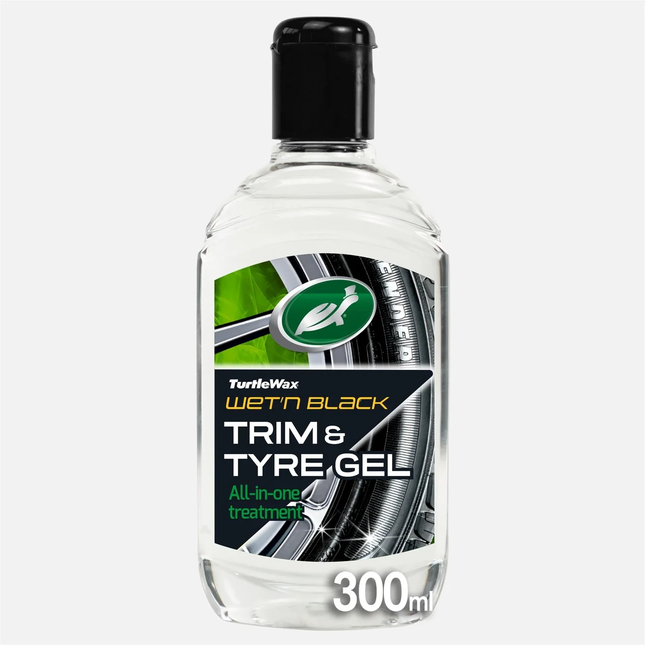 Гель-чернитель для шин и пластика Turtle Wax Wet N Black 300 мл (53165)