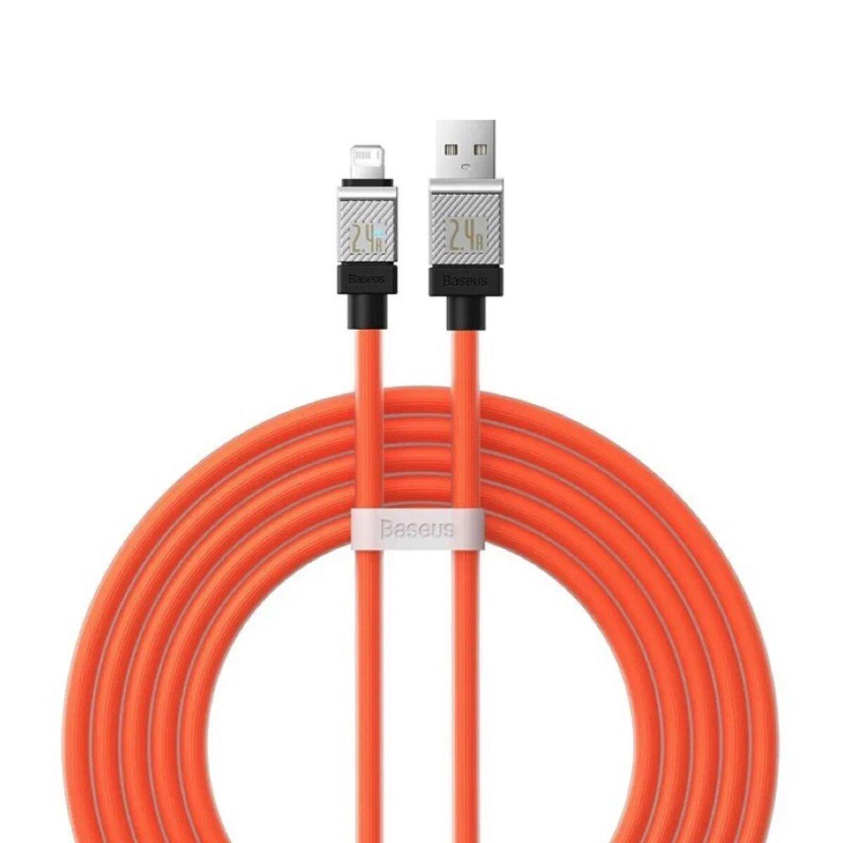 Кабель BASEUS CoolPlay Series Fast Charging Cable USB to iP 2.4A 1 м Orange (25816300)
