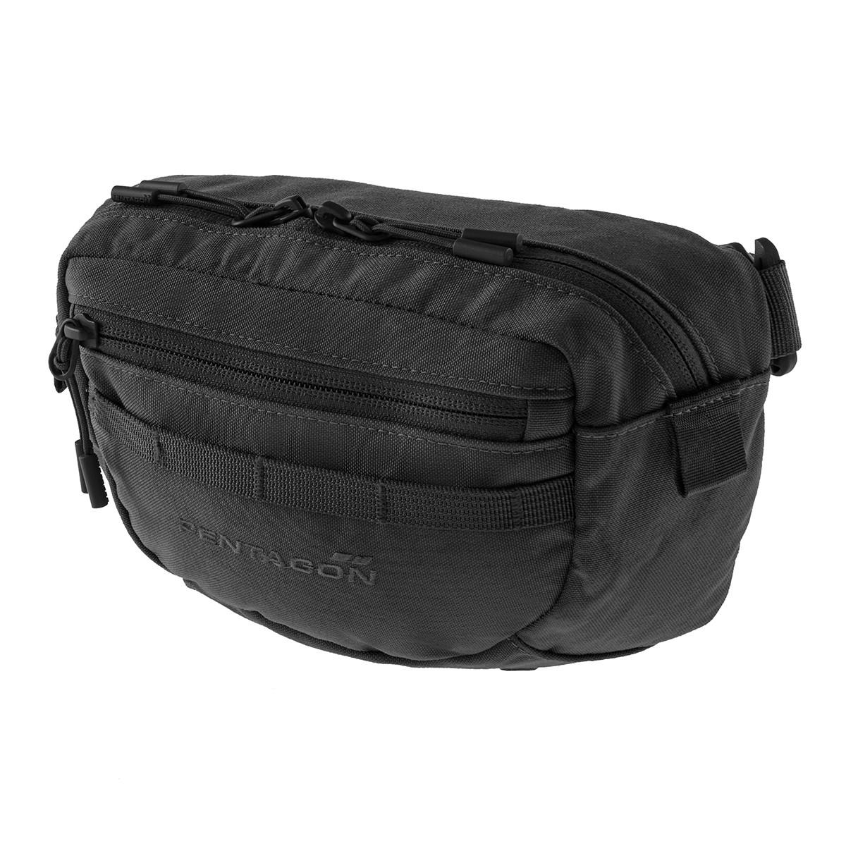 Сумка на пояс Pentagon Fanny Pack 260х170 мм Black (K17099-03) - фото 3