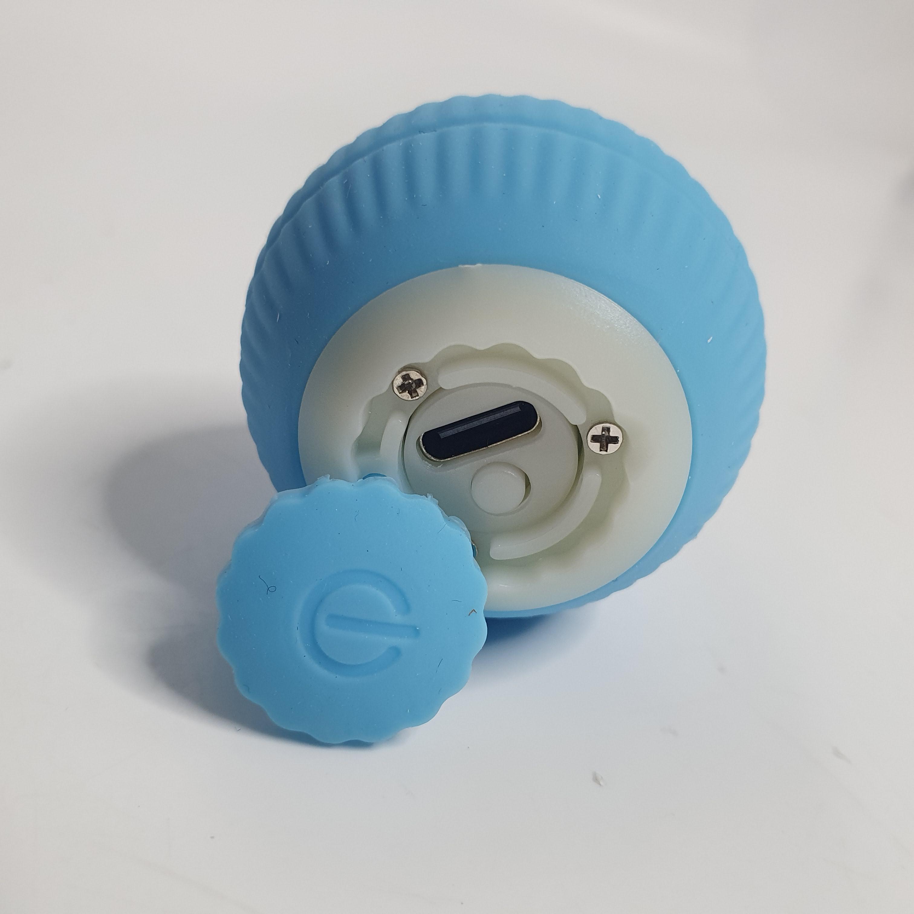 Мячик для животных с подсветкой подвижный Голубой (BDM-995-Blue) - фото 3