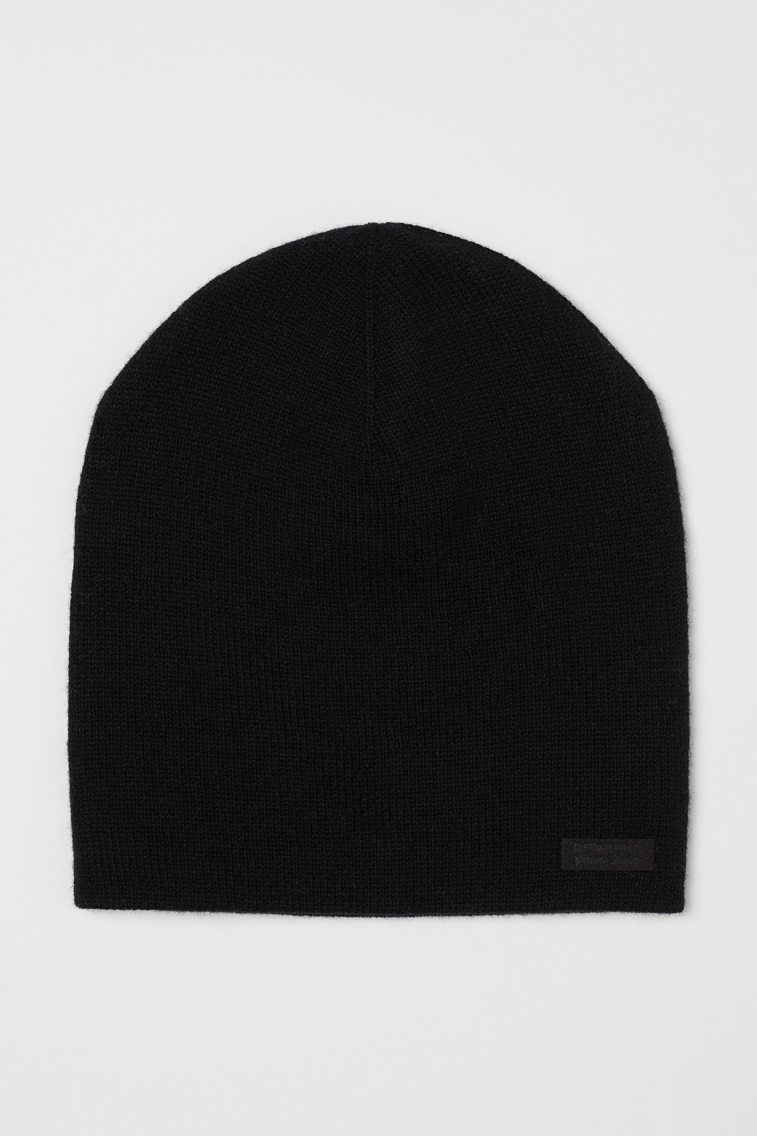 Шапка H&M р. 53-55 134-152 см Черный (7713280)