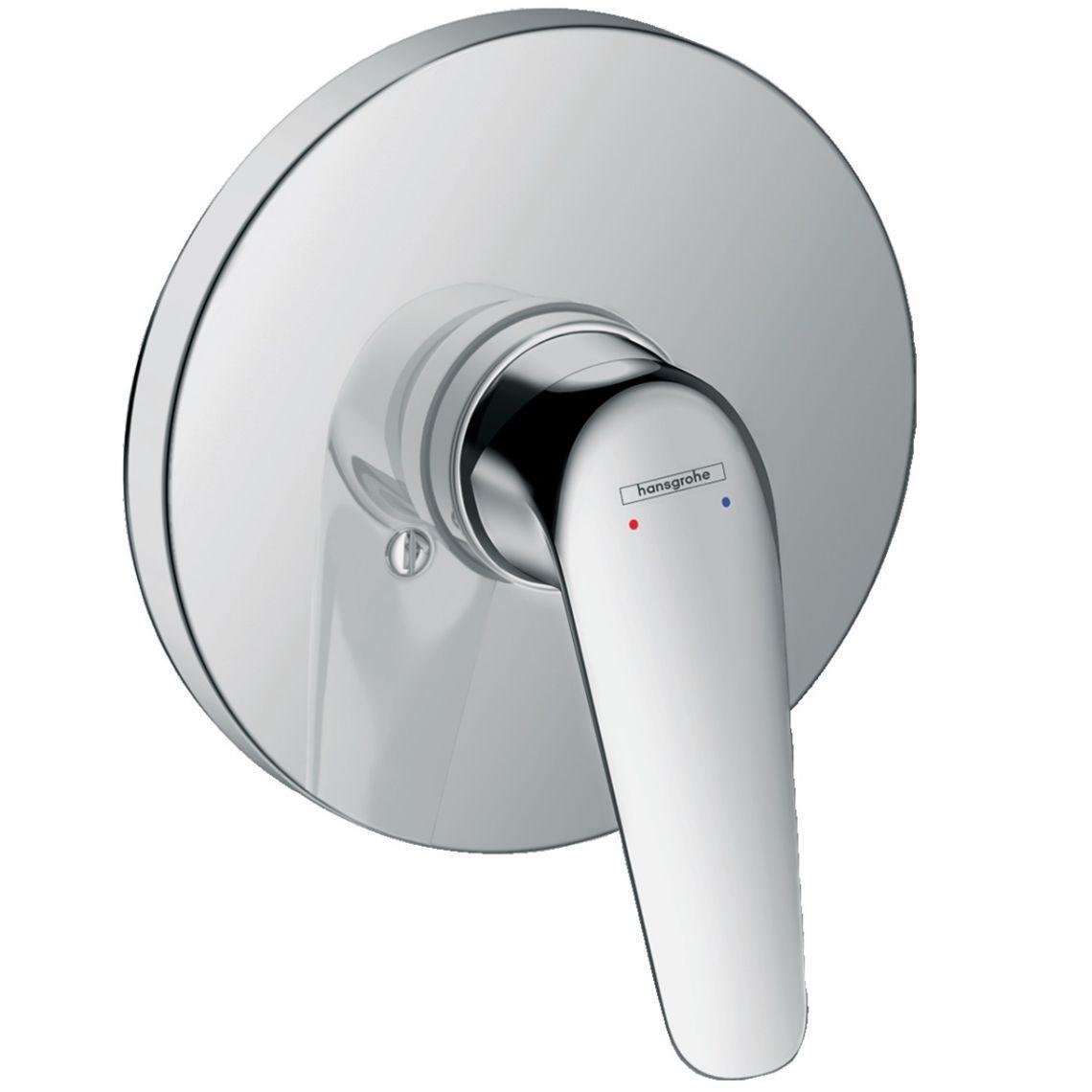 Змішувач для душу Hansgrohe Novus 1jet mini прихованого монтажу Хром (71067000)