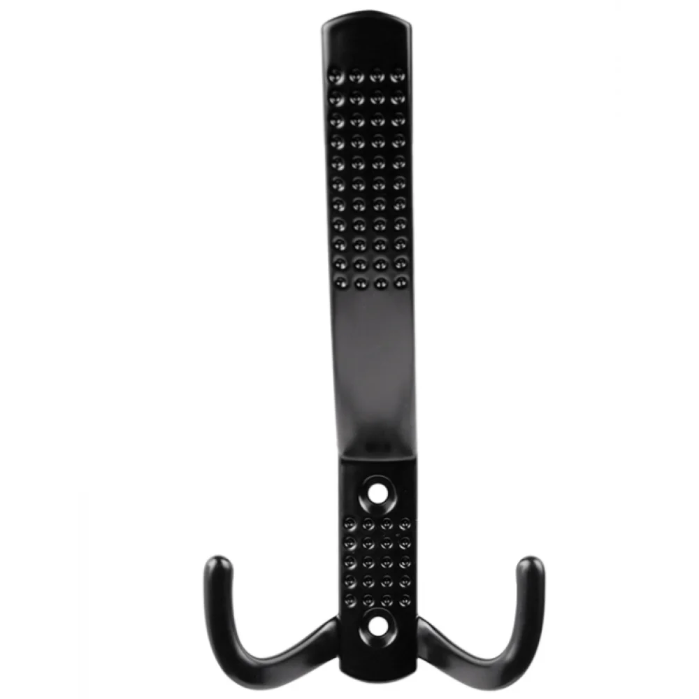 Гачок для одягу Modern з трьома вішалками 142 мм Чорний (MK0472)