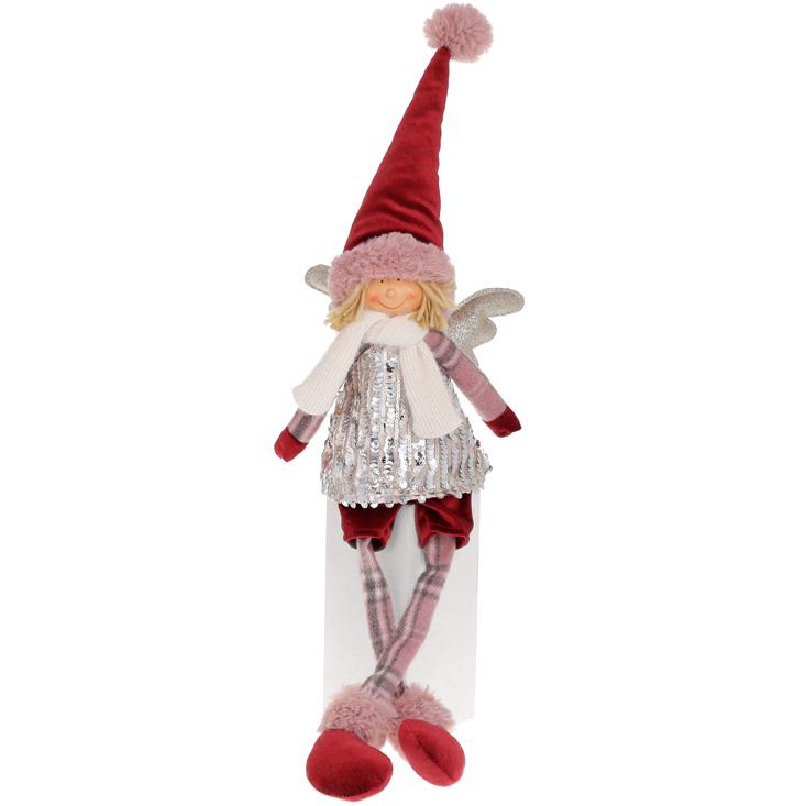 Мягкая игрушка BonaDi Сидячий Ангел Мальчик (877-221)